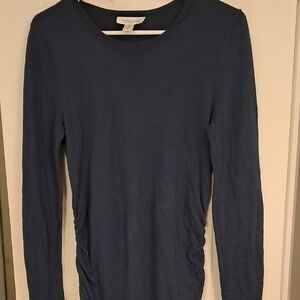 Motherhood Maternity Short Sleeve Navy Tee